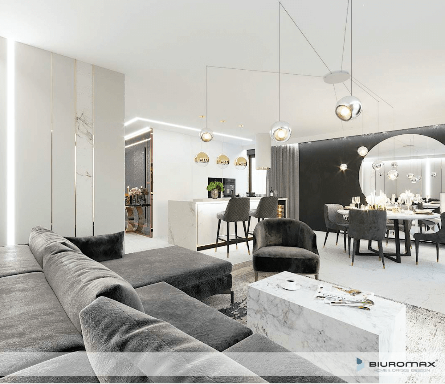 12. zdj główne apartament z elementami glamour